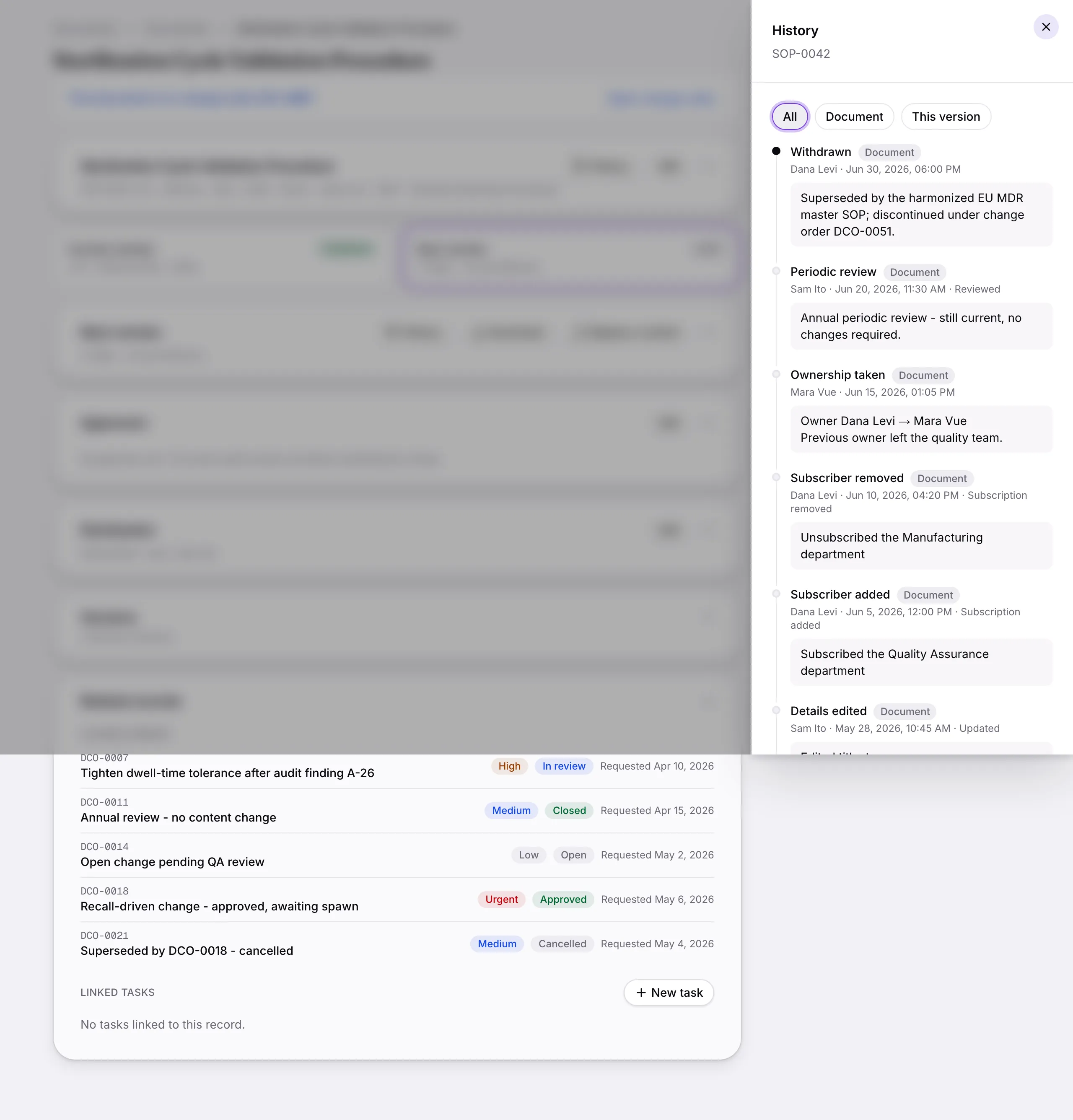 Another screen from Documents.